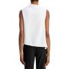 imageVince Womens ALine Asymmetrical Draped TopOffwhite