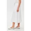imageVince Womens Full Skirt with Canvas TapeOptic White