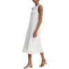imageVince Womens High Nk DressOffwhite