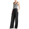 imageVince Womens High Waist Cotton Twill Wide LegDeep Indigo
