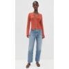 imageVince Womens Lace Stitch CardiganTerra