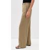 imageVince Womens Mid Rise Relaxed Wide Leg PantsTapenade