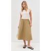 imageVince Womens Pocket Full SkirtDark Barley