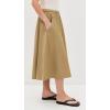 imageVince Womens Pocket Full SkirtDark Barley