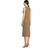 imageVince Womens Rib Slvlss DressTapenade