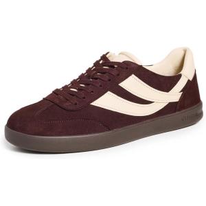 imageVince Mens Oasism Lace Up Retro SneakerBordeauxMoonlight