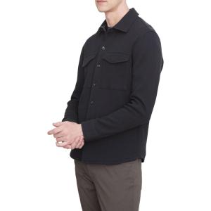imageVince Mens Shirt JacketBlackMed H Grey