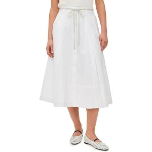 imageVince Womens Full Skirt with Canvas TapeOptic White