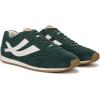 imageVince Mens Oasis Runnerm SneakerEvergreenPebble White Suede