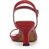 imageVince Womens Coco Heeled SandalPomegranate Red Leather
