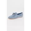 imageVince Womens Marin Boat ShoesHuntington Blue Suede