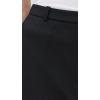imageVince Womens Mid Rise Cuffed Cropped PantBlack