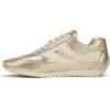 imageVince Womens Oasis Runner SneakersChampagne Gold Leather