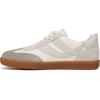 imageVince Womens Oasisw SneakerFoam WhiteHazelstone Grey Leather