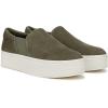 imageVince Womens Warren SneakerOlive Smoke Green Suede