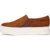 imageVince Womens Warren SneakerSequoia Brown Nubuck Leather