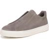 imageVince Mens Lakewood Slip on Fashion SneakerSmoke Grey Suede