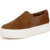 Elm Wood Brown Suede