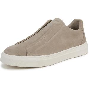 imageVince Mens Lakewood Slip on Fashion SneakerMorning Haze Grey Suede