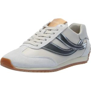 imageVince Womens Oasis Runner SneakersOff WhiteSilverChalk White