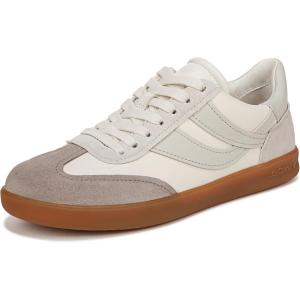 imageVince Womens Oasisw SneakerFoam WhiteHazelstone Grey Leather