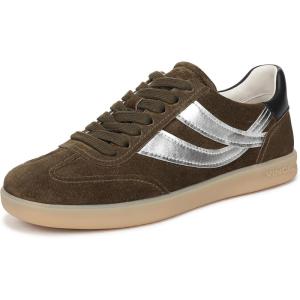 imageVince Womens Oasisw SneakerMilitary GreenSilver Suede