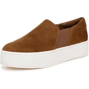 imageVince Womens Warren SneakerElm Wood Brown Suede