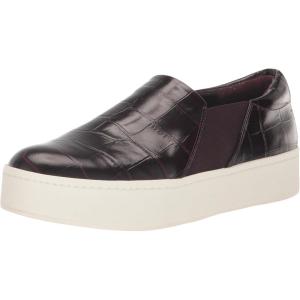 imageVince Womens Warren SneakerPlum Wine Croco Leather