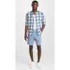 imageVince Mens Lightweight Hemp 9quot ShortsPacific Blue