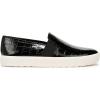 imageVince Womens Blair Slip On SneakersBlack Croco Print Leather