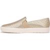imageVince Womens Blair Slip On SneakersChampagne Perf Metallic Leather