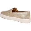 imageVince Womens Blair Slip On SneakersChampagne Perf Metallic Leather