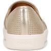 imageVince Womens Blair Slip On SneakersChampagne Perf Metallic Leather