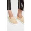 imageVince Womens Blair Slip On SneakersNatural Woven Raffia