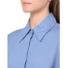 imageVince Womens Cap Sleeve Button Down BlouseAzure Gem