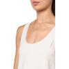 imageVince Womens Classic Bias Tank CamiOffwhite