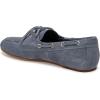 imageVince Womens Marin Boat ShoeHuntington Blue Suede
