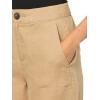 imageVince Womens Mid Rise Hemp ShortsBrulee