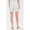 imageVince Womens Mid Rise Hemp ShortsOffwhite