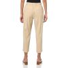 imageVince Womens Mid Rise Tapered Pull on PantPale Nut