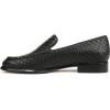 imageVince Womens Naomi Woven LoaferBlack Woven Leather