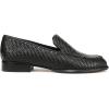 imageVince Womens Naomi Woven LoaferBlack Woven Leather