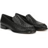 imageVince Womens Naomi Woven LoaferBlack Woven Leather