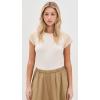 imageVince Womens Raglan Color Block TeeOat Shell Combo
