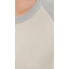 imageVince Womens Raglan Color Block TeeSea Fog Combo