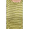 imageVince Womens Striped Elbow Sleeve Crew TeeHerbaria Combo