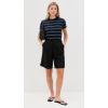 imageVince Womens Striped Short Sleeve Crew TopCoastal Combo