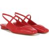 imageVince Womens Venice FlatsCrimson Red Leather