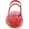 imageVince Womens Venice FlatsCrimson Red Leather