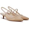 imageVince Womens Venice Pointed Toe Mesh Kitten Heel PumpBirch Sand MeshLeather